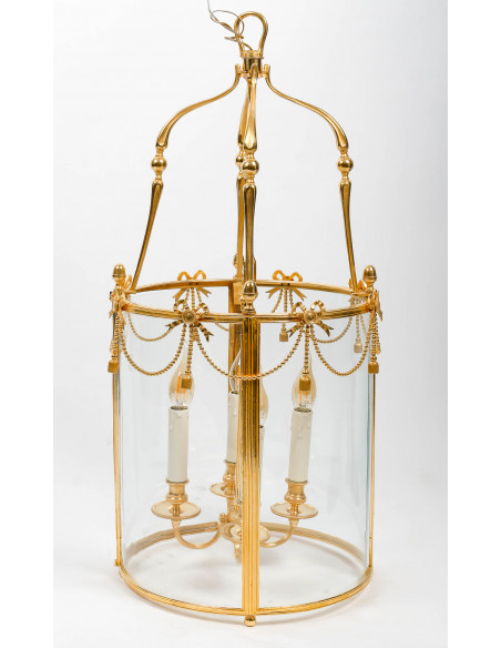 A Lantern in Louis XVI Style.  19th century.