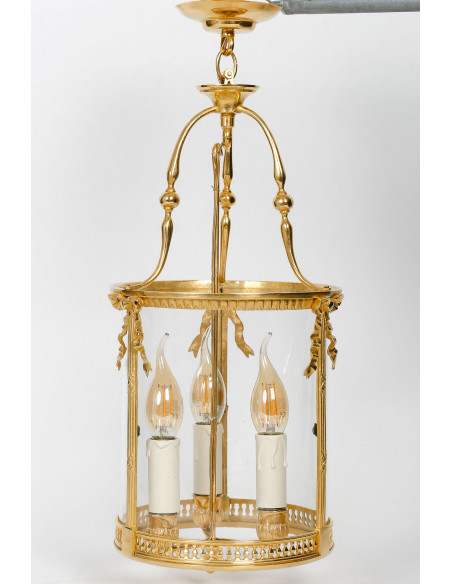 A Lantern in Louis XVI Style.  19th century.