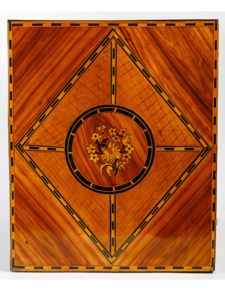 A Marquetry Cabinet.  17th century.