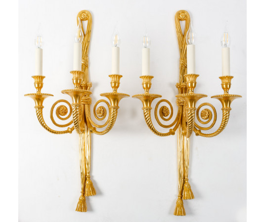 Paire d'appliques de style...