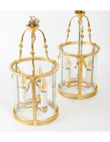 A Pair of Lanterns in Louis XVI...