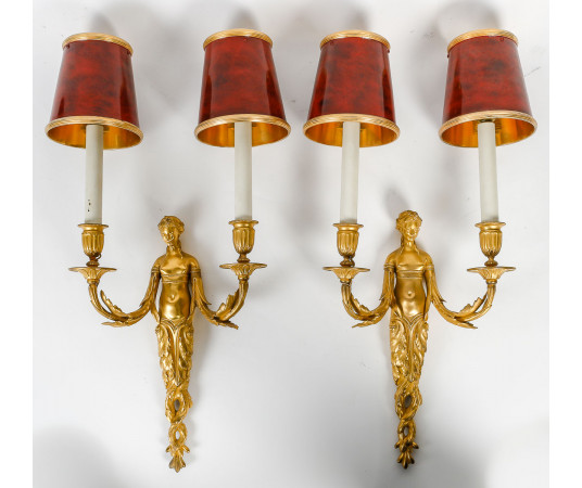 Paire d'appliques de style...