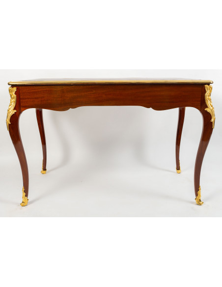 A Napoleon III Period (1848 - 1870) Desk in Louis XV Style.  19th century.