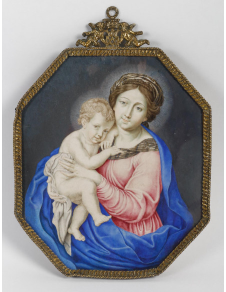 Virgin and the Child.  17th century.