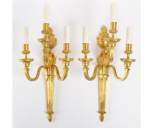 Paire d'appliques de style...