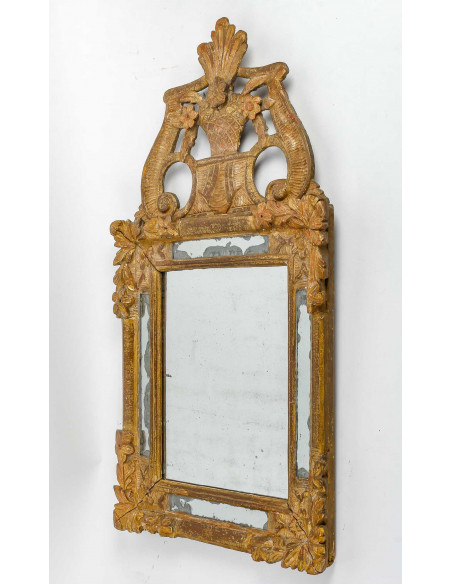 A Louis XIV Period (1643 - 1715) Mirror.  17th century.