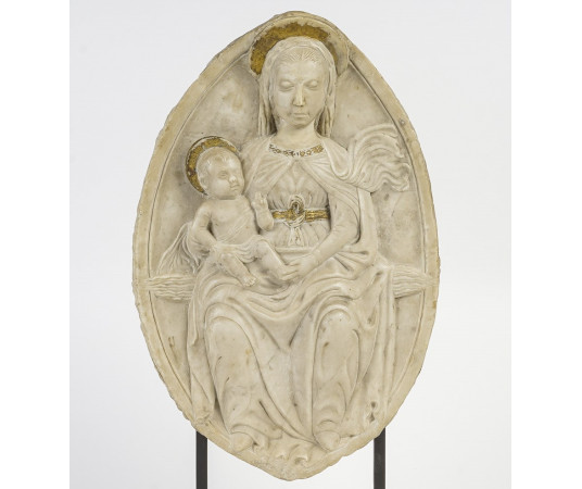 Vierge à l'enfant.  XIXe...