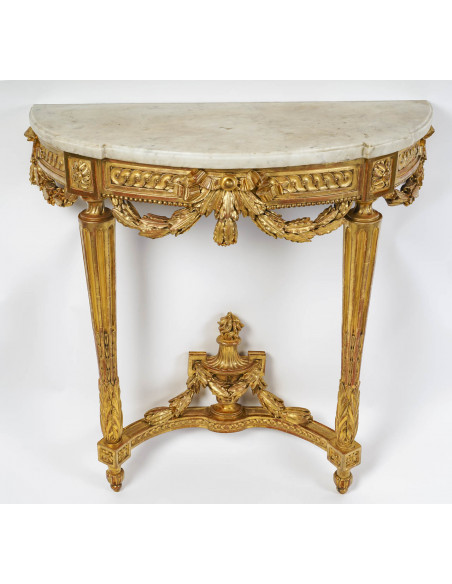 Console d'époque Napoléon III (1848 - 1870).  XIXe siècle.