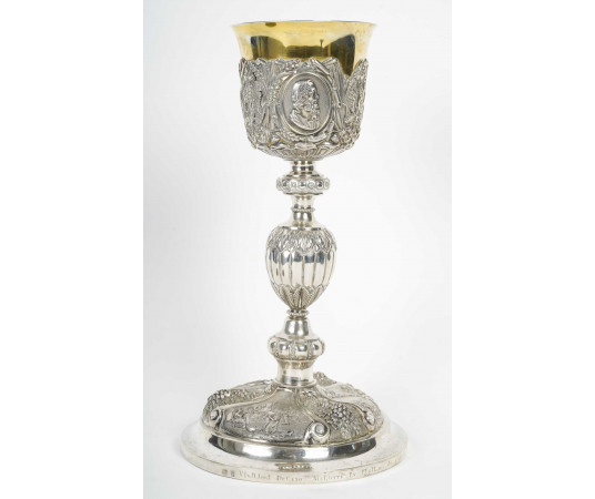 Calice et sa patène.  XIXe...