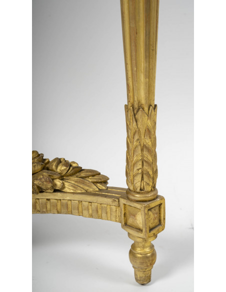 A Louis XVI Period (1774 - 1793) Console Table.  18th century.