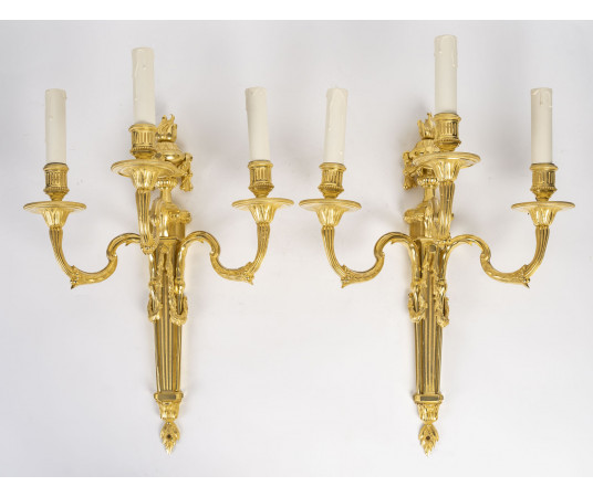 Paire d'appliques de style...