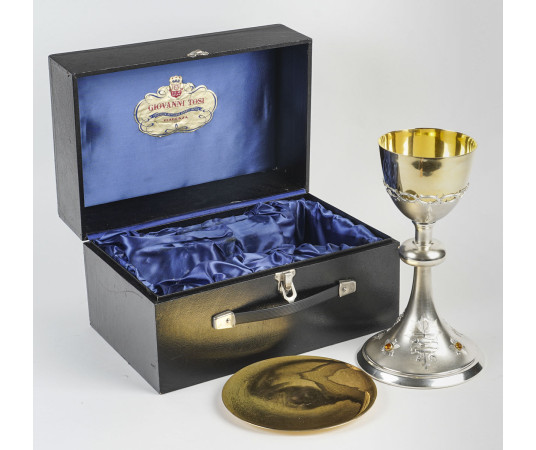 Calice et sa patène.