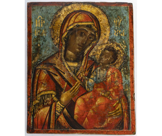 Vierge à l'enfant.  XIXe...