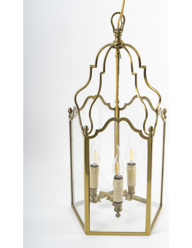 Lanterne de style Louis XV.  XIXe...