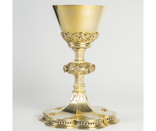 Calice.  XIXème siècle.