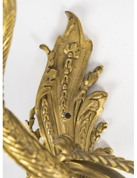 Paire d'appliques d'époque régence. XVIIIéme siécle.