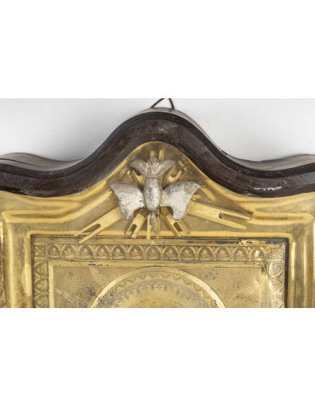 Icône représentant la Vierge de Smolensk, Russie, XIXème siècle.