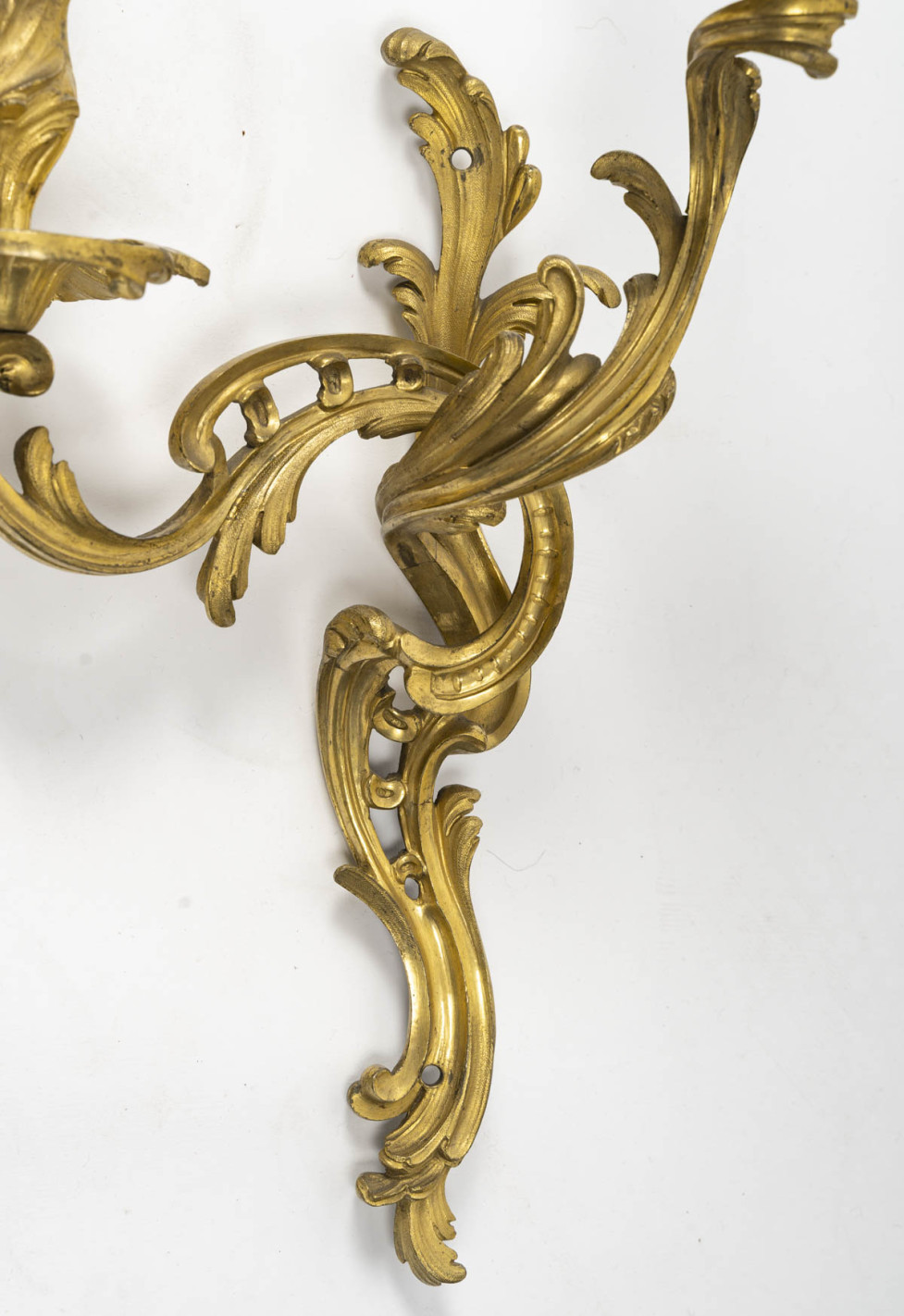 Suite de 4 appliques d'époque Louis... Suite de 4 appliques d'époque Louis...