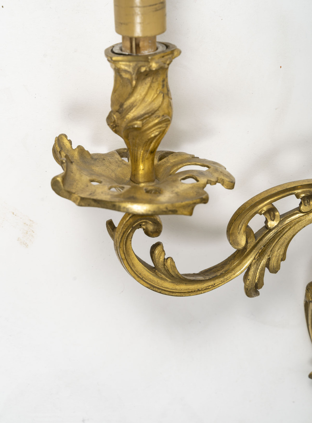 Suite de 4 appliques d'époque Louis... Suite de 4 appliques d'époque Louis...
