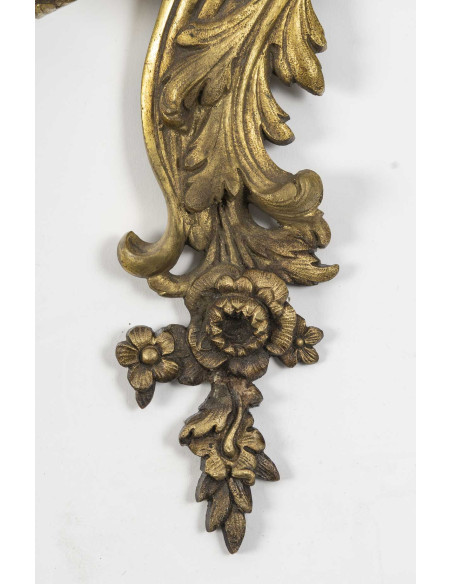 Paire d'appliques de style Régence, d'époque Napoléon III, XIXème siècle