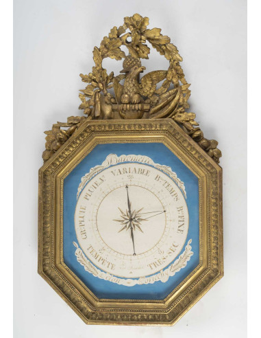 Baromètre d'époque Ier Empire (1804-1815), XIXème siécle. Baromètre d'époque Ier Empire (1804-1815), XIXème siécle.