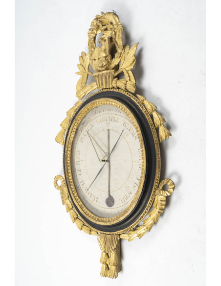 Baromètre d'époque Louis XVI (1774 - 1793). XVIIIe siècle.