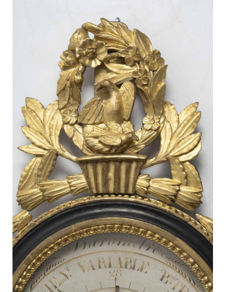 Baromètre d'époque Louis XVI (1774 - 1793). XVIIIe siècle.