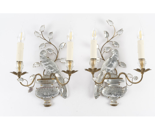 Paire d'appliques de la...