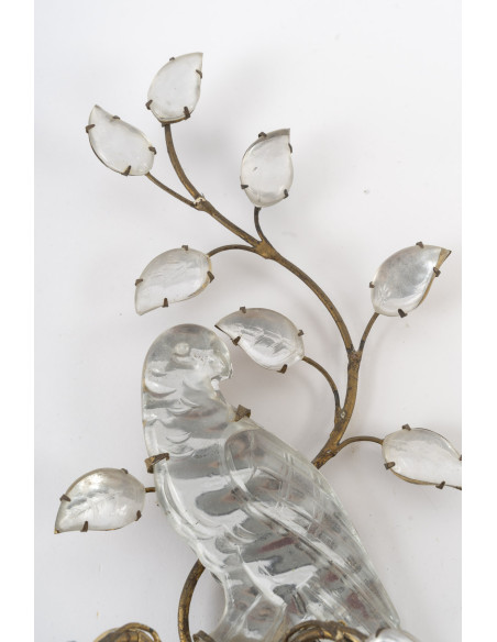 Paire d'appliques de la Maison Baguès, d'époque XXème siècle.