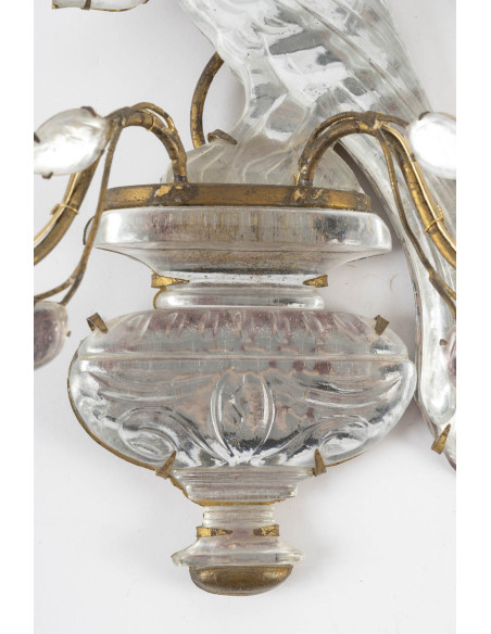 Paire d'appliques de la Maison Baguès, d'époque XXème siècle.