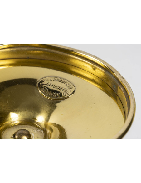 Ciboire de style néo-gothique, d'époque XIXème siècle.