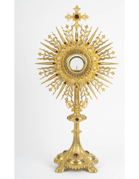 Ostensoir, Epoque Napoléon III (1848-1870), XIXe siècle.