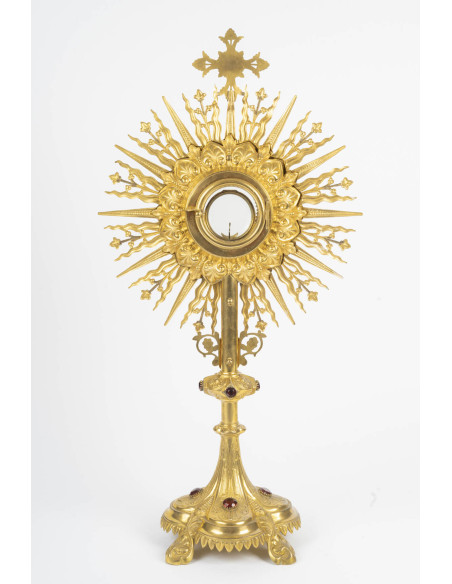 Ostensoir, Epoque Napoléon III (1848-1870), XIXe siècle.