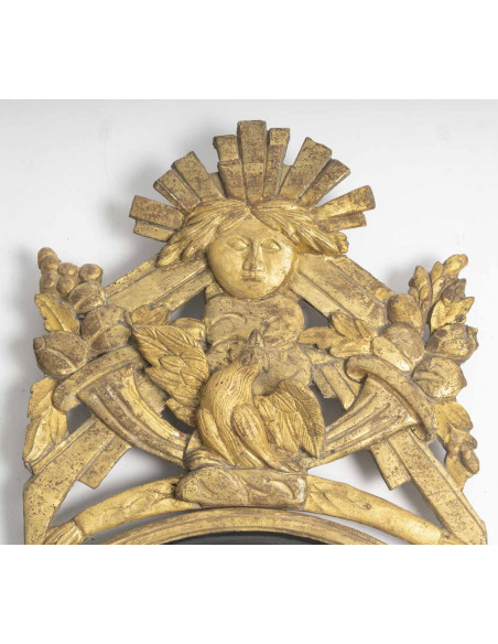 Baromètre-Thermomètre, d'époque Louis XVI (1774-1793). XVIIIème siècle.