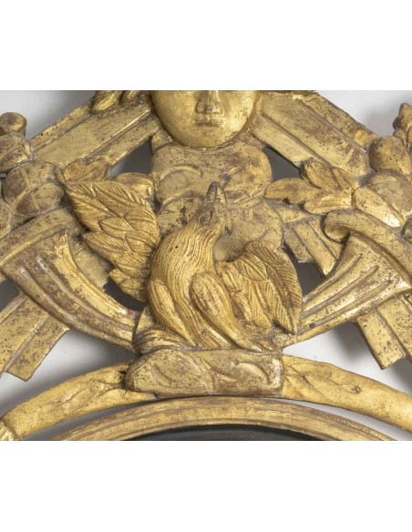 Baromètre-Thermomètre, d'époque Louis XVI (1774-1793). XVIIIème siècle.