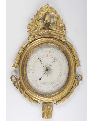 Baromètre selon Torricelli, d'époque...