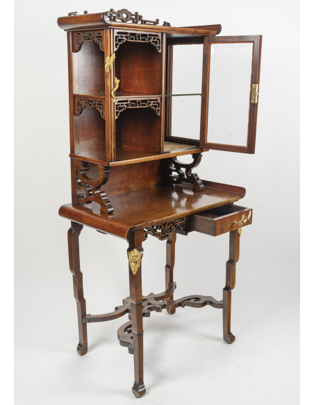 Vitrine attribué à Viardot d'époque Napoléon III (1848-1870), XIXème siècle.