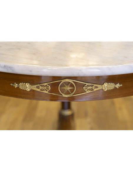 Guéridon Empire. Epoque Napoléon III.XIXéme siècle.