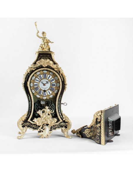 A Louis XV period (1724 - 1774) bracket clock. 18th century.