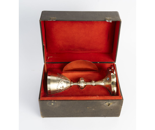 Calice et sa patène en...