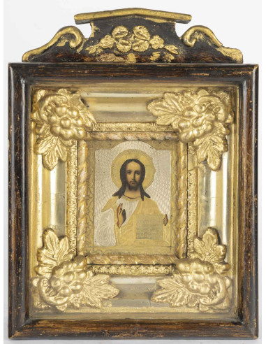 Icon depicting Christ Pantocrator...