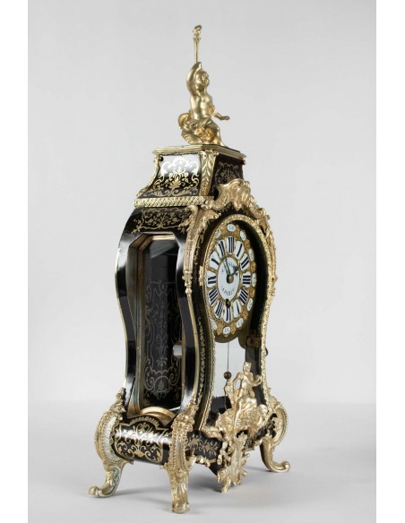 A Louis XV period (1724 - 1774) bracket clock. 18th century.