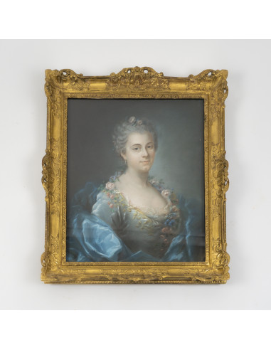 Portrait de "La marquise de Lage",...