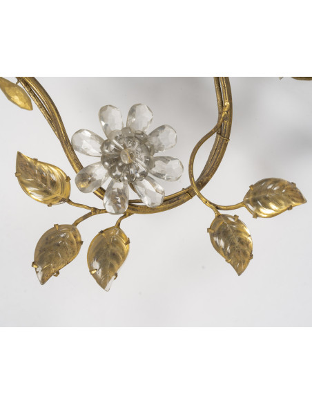 A Pair of Important Maison Baguès Wall-Lights.  20th century.