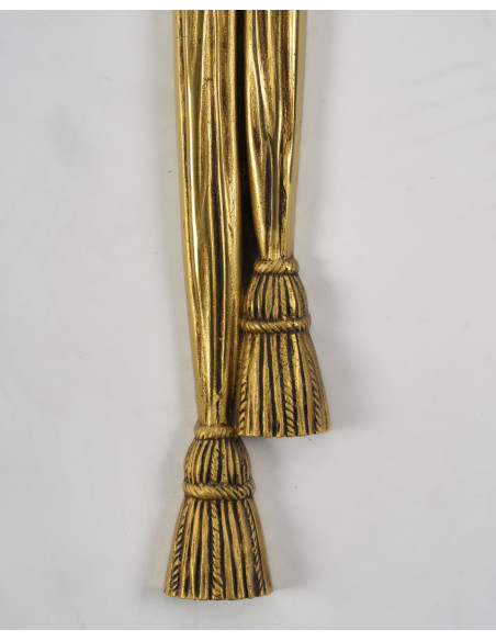 Pair Of Gilt Bronze Sconces. Early 20th Century.