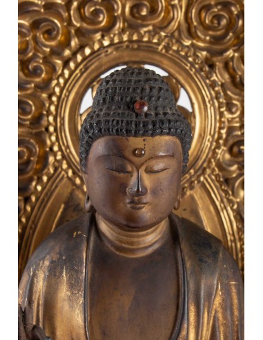 A Statue of Buddha Amida.  18th century.