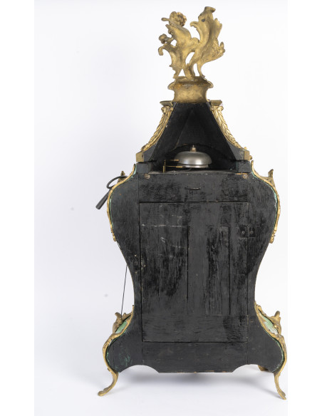 Bronze wall sconce with floral decoration, Louis XV period (1724–1774), 18th century.