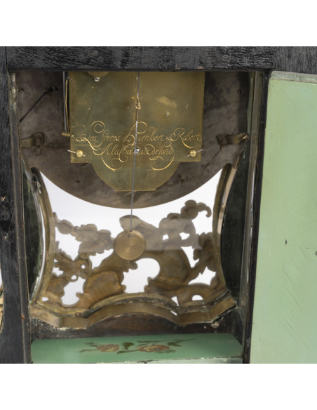 Bronze wall sconce with floral decoration, Louis XV period (1724–1774), 18th century.