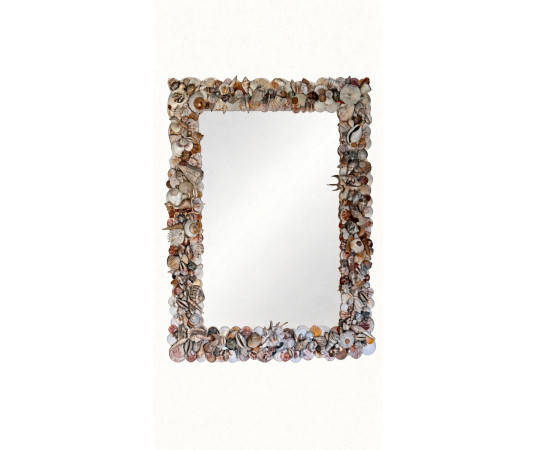 Exceptionnel miroir à décor...