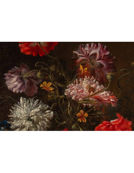 Bouquet de fleurs.XVIIIème siècle.